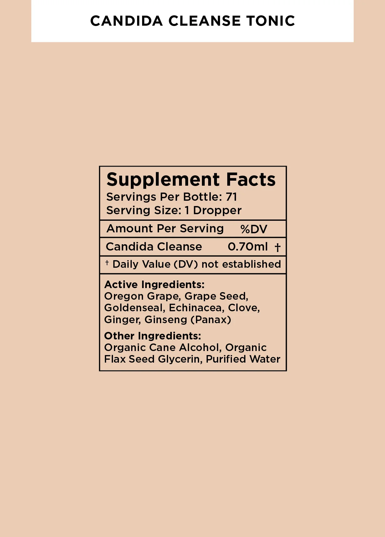 Candida Cleanse Tonic* - Image 3
