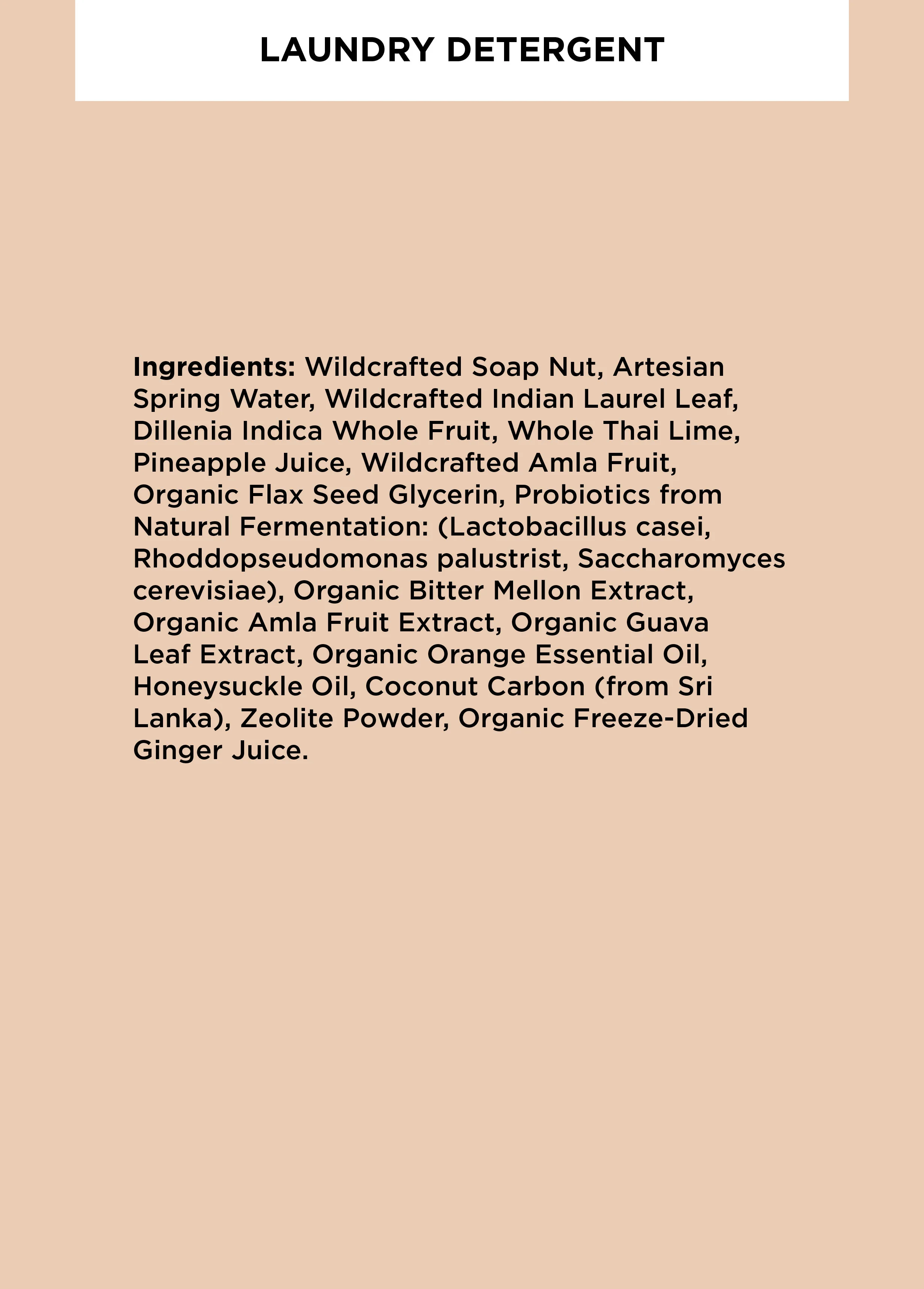 Organic and Wild Crafted Laundry Detergent – 2 Pack - Image 3